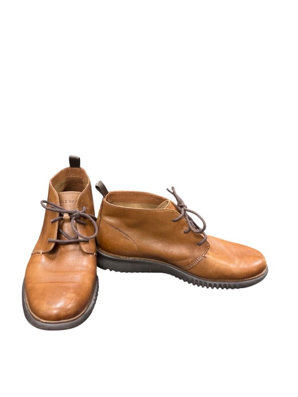 Cole Haan Grand mens brown leather ankle chukka boots size 9.5M SKU 10-880